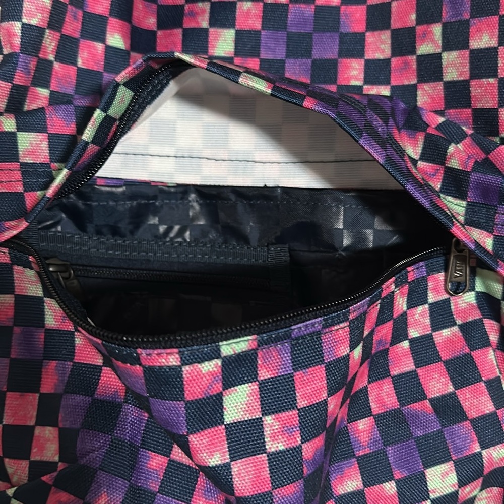 Euc Vans Checkerboard Backpack - image 6